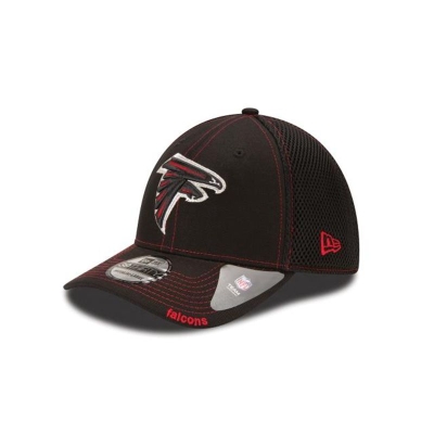 Atlanta Falcons Gorra | New Era NFL Neo 39thirty Stretch Fit Cap Mexico - Negros